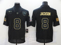 Men’s Baltimore Ravens #8 Lamar Jackson Black Jersey