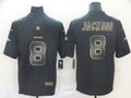 Men’s Baltimore Ravens #8 Lamar Jackson Black Team Jersey