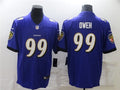 Men’s Baltimore Ravens #99 Odafe Oweh Nike Purple Vapor Untouchable Limited Jersey