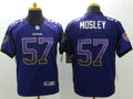 Men’s Baltimore Ravens C.J. Mosley #57 Purple Jersey
