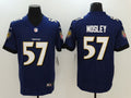Men’s Baltimore Ravens C.J. Mosley #57 Purple Jersey
