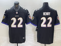 Men’s Baltimore Ravens Derrick Henry #22 Black Jersey