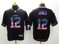 Men’s Baltimore Ravens Jacoby Jones #12 Black Jersey