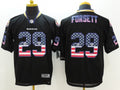 Men’s Baltimore Ravens Justin Forsett #29 Black Jersey