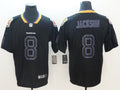 Men’s Baltimore Ravens Lamar Jackson #8 Black Authentic Jersey