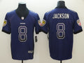 Men’s Baltimore Ravens Lamar Jackson #8 Purple Alternate Jersey