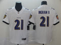 Men’s Baltimore Ravens Mark Ingram II #21 White Jersey