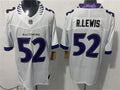 Mens Baltimore Ravens Retired Player #52 Ray Lewis Nike 2026 Next Flight White Vapor Vapor F.U.S.E Limited Jersey