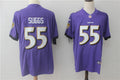 Men’s Baltimore Ravens Terrell Suggs #55 Purple Jersey