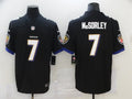 Men’s Baltimore Ravens Trace McSorley #7 Black Jersey