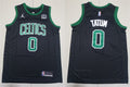 Mens Boston Celtics #0 Jayson Tatum 2024 Black Statement Edition Game Jersey