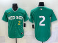Men’s Boston Red Sox Alex Bregman #2 Green 2025 City Connect Limited Jersey