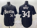 Men’s Boston Red Sox David Ortiz #34 Black Limited Jersey