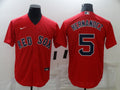 Men’s Boston Red Sox Enrique Hernandez #5 Red Baseball Jersey