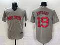 Men’s Boston Red Sox Roman Anthony #19 Gray Limited Jersey