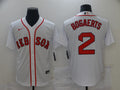 Men’s Boston Red Sox Xander Bogaerts #2 White Baseball Jersey