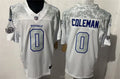 Mens Buffalo Bills #0 Keon Coleman White Nike Vapor F.U.S.E. Limited Rivalry Series Jersey