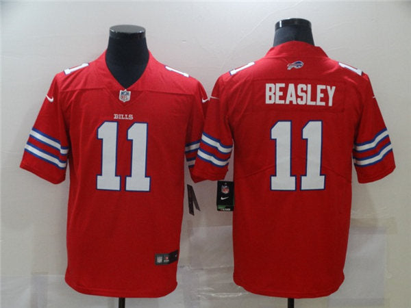Men’s Buffalo Bills #11 Cole Beasley Nike Red Alternate Game Football Jersey