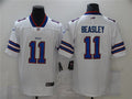 Men’s Buffalo Bills #11 Cole Beasley Nike White Player Game Football Jersey