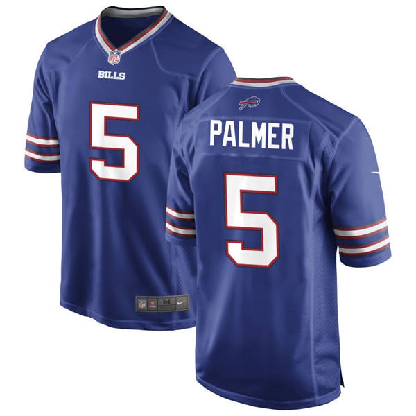 Mens Buffalo Bills #5 Josh Palmer Nike Royal  Vapor F.U.S.E. Limited Jersey