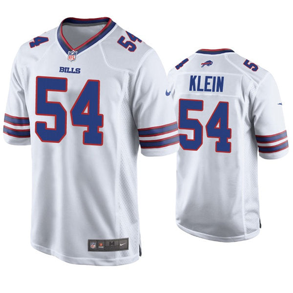 Mens Buffalo Bills #54 A.J. Klein Nike White Vapor Limited Jersey