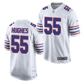 Mens Buffalo Bills #55 Jerry Hughes Nike White Vapor Limited Jersey