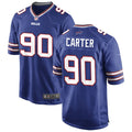 Mens Buffalo Bills #90 DeWayne Carter Nike Royal  Vapor F.U.S.E. Limited Jersey