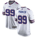 Mens Buffalo Bills #99 T.J. Parker Nike White Vapor F.U.S.E. Limited Jersey