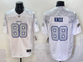 Men’s Buffalo Bills Dawson Knox #88 White 2025 Rivalries Collection Limited Jersey