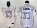 Men’s Buffalo Bills Dion Dawkins #73 White 2025 Rivalries Collection Limited Jersey