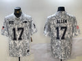 Men’s Buffalo Bills Josh Allen #17 Arctic Camo 2024 Salute to Service Limited Jersey
