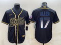 Men’s Buffalo Bills Josh Allen #17 Black Jersey Joint Edition