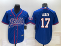 Men’s Buffalo Bills Josh Allen #17 Royal Jersey Joint Edition