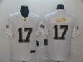 Men’s Buffalo Bills Josh Allen #17 White Authentic Jersey
