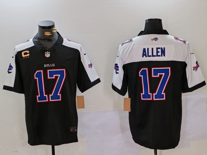 Men’s Buffalo Bills Josh Allen Black Jersey