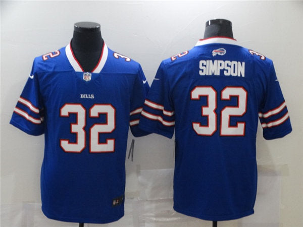 Men’s Buffalo Bills Retired Player #32 O. J. Simpson Nike Royal Player Game Football Jersey