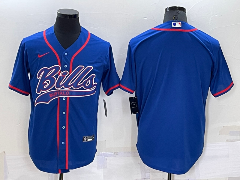 Men’s Buffalo Bills Royal Blank Jersey