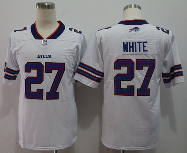 Men’s Buffalo Bills Tre’Davious White #27 White Jersey