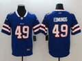 Men’s Buffalo Bills Tremaine Edmunds #49 Blue Jersey
