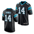 Men’s Carolina Panthers #14 Sam Darnold Black Nike Vapor Untouchable Limited Jersey