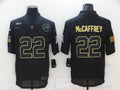 Men’s Carolina Panthers #22 Christian McCaffrey Black Jersey