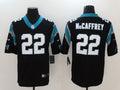 Men’s Carolina Panthers #22 Christian McCaffrey Black Nike Vapor Untouchable Limited Jersey