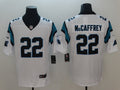 Men’s Carolina Panthers #22 Christian McCaffrey White Nike Vapor Untouchable Limited Jersey