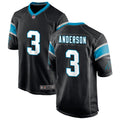 Men’s Carolina Panthers #3 Robby Anderson Nike Black Vapor Untouchable Limited Jersey