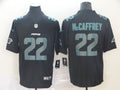 Men’s Carolina Panthers Christian McCaffrey #22 Black Authentic Jersey