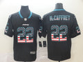 Men’s Carolina Panthers Christian McCaffrey #22 Black Jersey