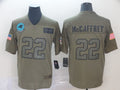 Men’s Carolina Panthers Christian McCaffrey #22 Brown Jersey