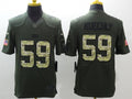 Men’s Carolina Panthers Luke Kuechly #59 Army Green Jersey