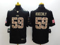 Men’s Carolina Panthers Luke Kuechly #59 Black Alternate Jersey