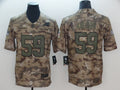 Men’s Carolina Panthers Luke Kuechly #59 Camouflage Jersey